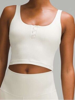 Lululemon Aligned Ribbed Henley Tank
